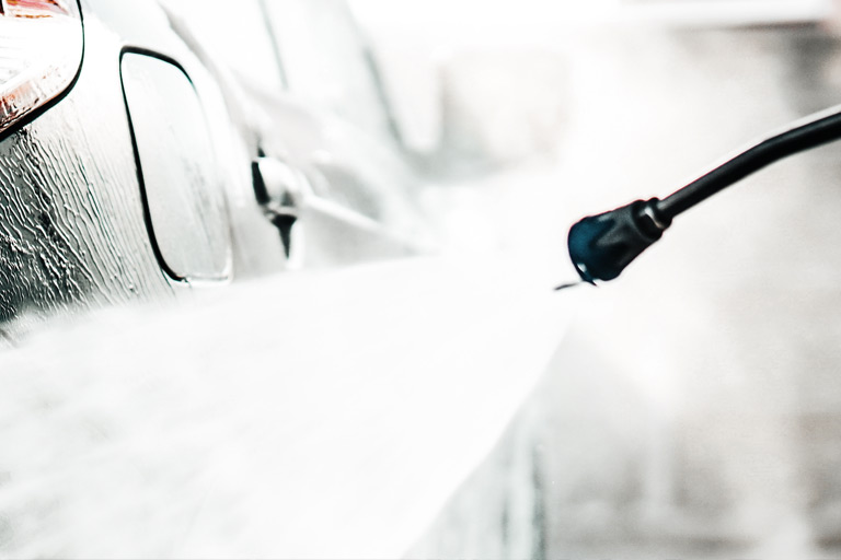 Hochglanz Fahrzeugwäsche für Ihr Auto Autowäsche, selbst für hartnäckigen Schmutz. Volkswagen